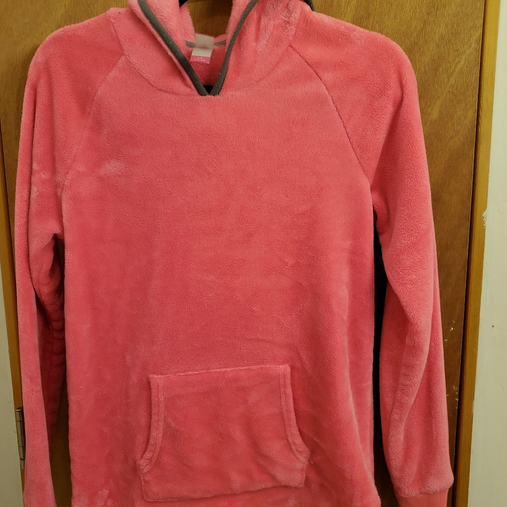 Womens Plush Hoodie Size Large